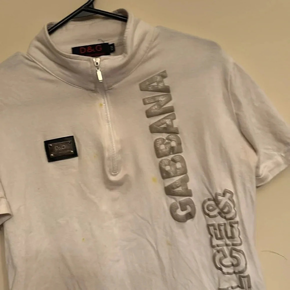 Dolce & Gabanna Mens high neck T-Shirt - Picture 5 of 14